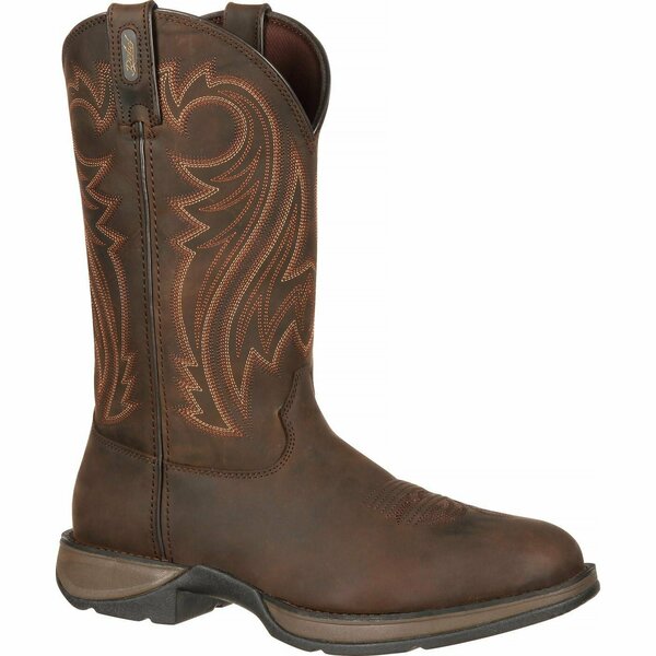 Durango Rebel by Chocolate Pull-On Western Boot, CHOCOLATE WYOMING, D, Size 12 DB5464